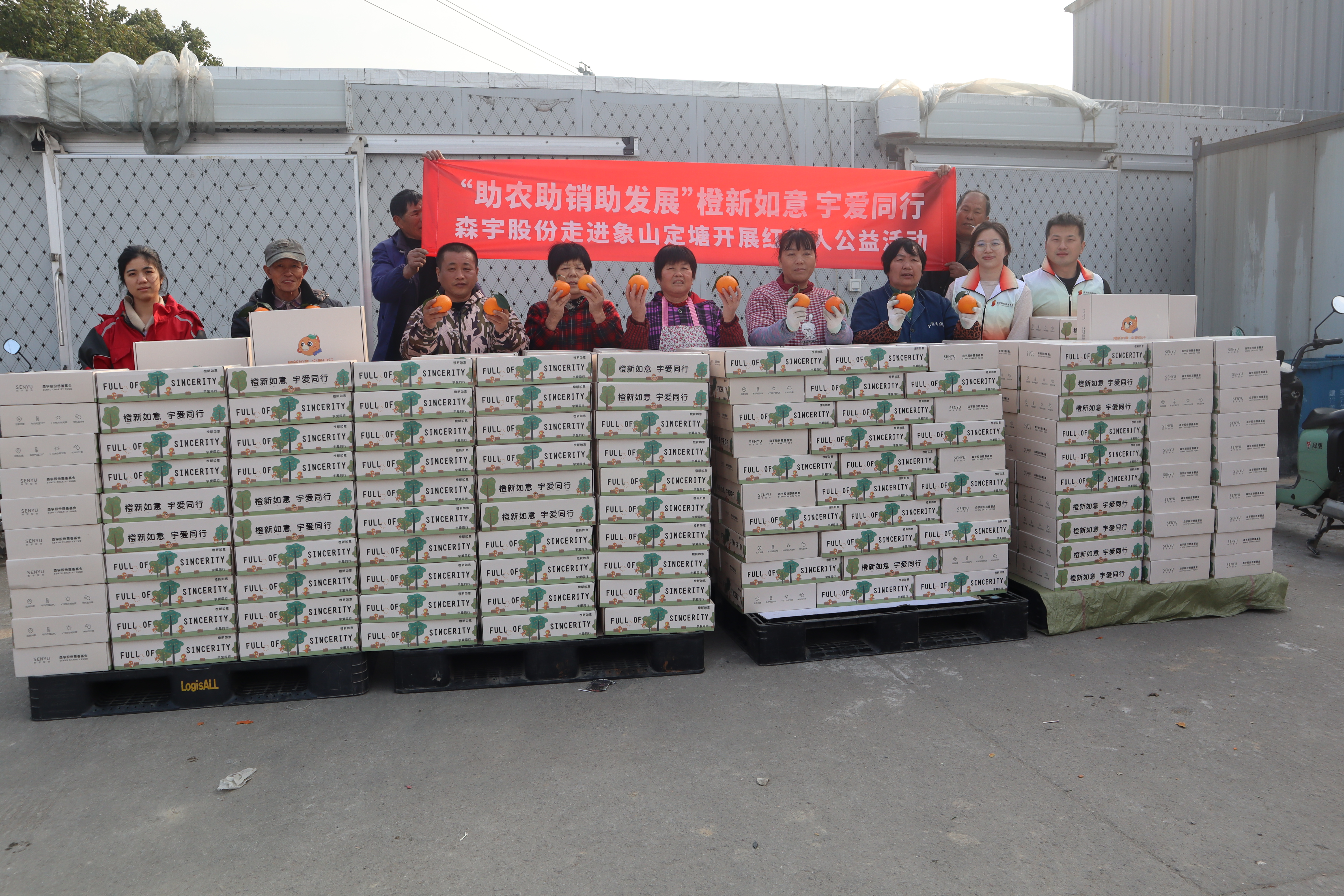 暖冬甜蜜丰收季 2121非凡娱乐善行助农新“橘”面